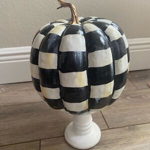 Designer Inspired Hand Painted Pumpkin